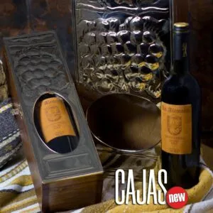 CAJAS DE MADERA Y ALPACA